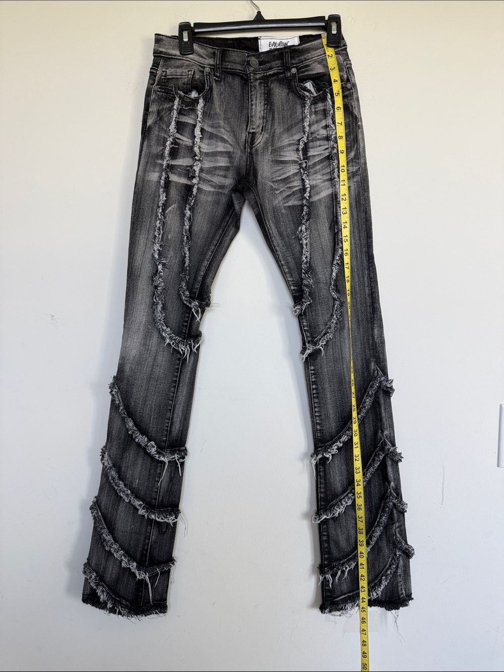 Evolution In Design Women’s Distressed Grey Jeans - Unbranded - Picture 2 of 12
